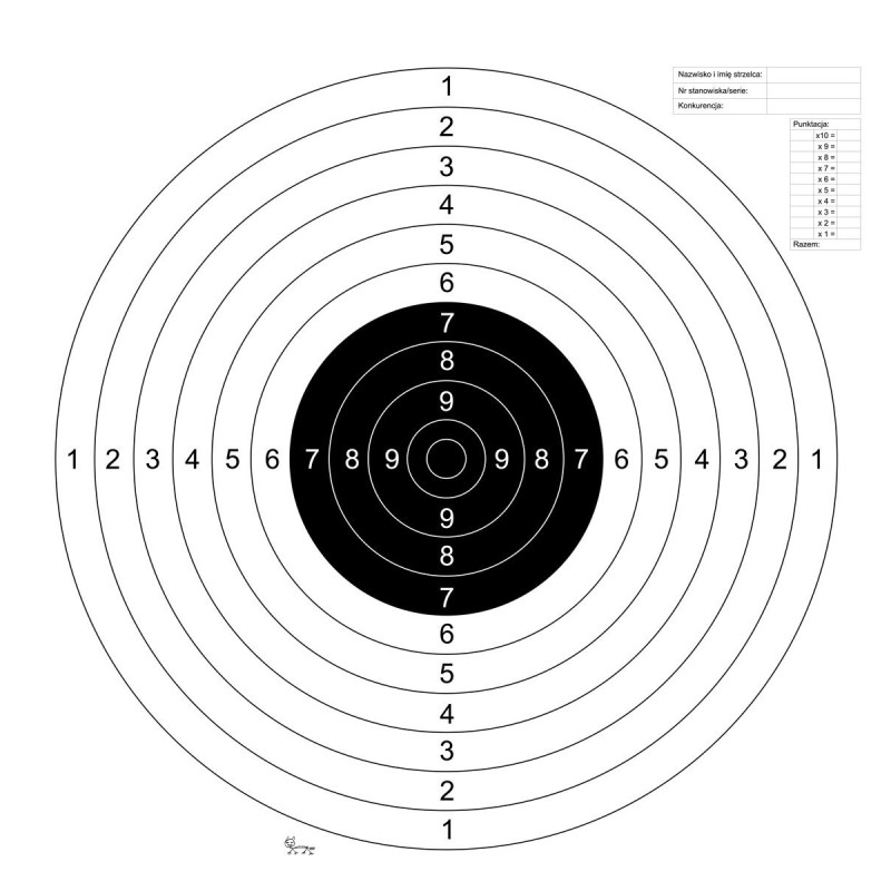 Tarcza sportowa TS-2