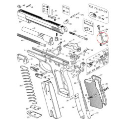 Competition Magazine Catch Release Spring ( -10% power ) for CZ