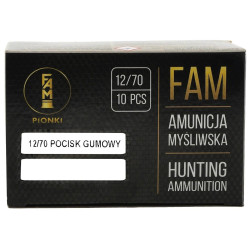 Ammunition 12/70 FAM Rubber...