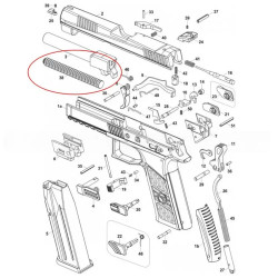 Recoil spring CZ P-07