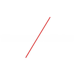 LPA Fiberglass 1,5mmX100mm red.