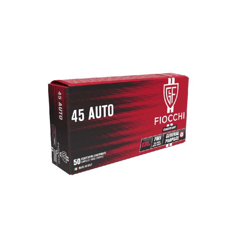 Amunicja Fiocchi 45ACP 230gr FMJ