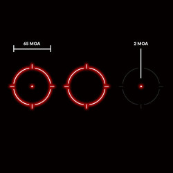 Kolimator Holosun Enclosed Reflex HS512C Multi Reticle - Solar Panel