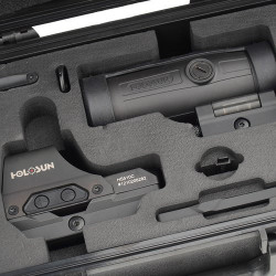 Zestaw kolimatora Open Reflex HS510C Multi Reticle z powiększalnikiem HM3X o przybliżeniu x3.