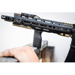 M-LOK Angled Vertical Grip Long - Black
