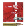 Fiocchi .223 Rem 55gr FMJ